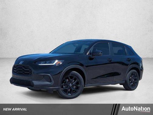 Crystal Black Pearl 2024 Honda HR-V 2WD Sport