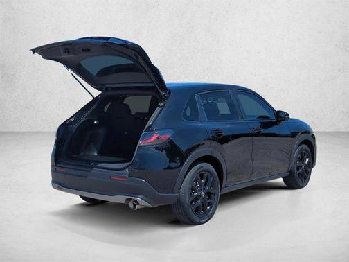 Crystal Black Pearl 2024 Honda HR-V 2WD Sport