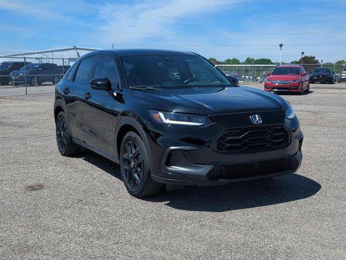 Crystal Black Pearl 2024 Honda HR-V 2WD Sport