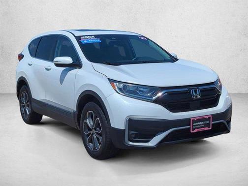Platinum White Pearl 2021 Honda CR-V AWD EX