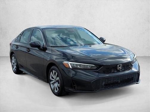 Crystal Black Pearl 2026 Honda Civic LX