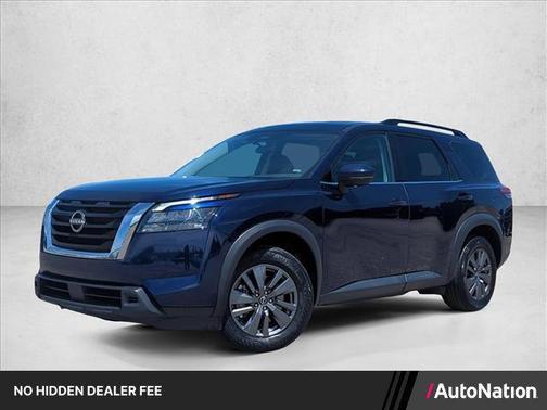 Deep Ocean Blue Pearl 2024 Nissan Pathfinder SV FWD
