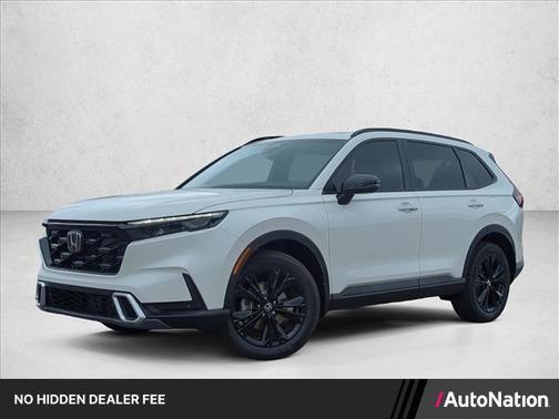 Platinum White Pearl 2026 Honda CR-V Hybrid Sport Touring AWD