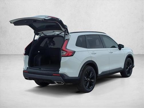 Platinum White Pearl 2026 Honda CR-V Hybrid Sport Touring AWD