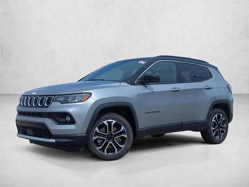 Silver/Gray 2024 Jeep Compass Limited