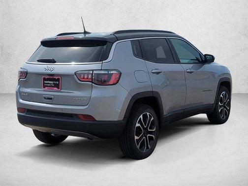 Silver/Gray 2024 Jeep Compass Limited