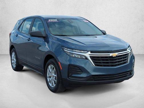 Lakeshore Blue Metallic 2024 Chevrolet Equinox LS