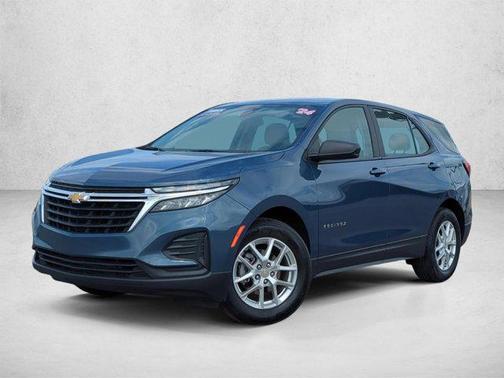 Lakeshore Blue Metallic 2024 Chevrolet Equinox LS