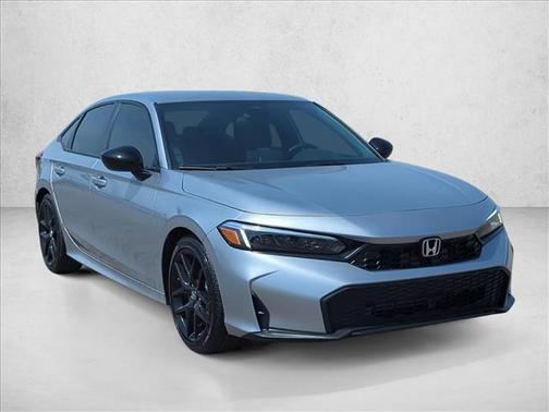 Solar Silver Metallic 2026 Honda Civic Sport