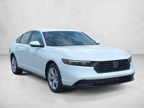 Platinum White Pearl 2026 Honda Accord LX 1.5T