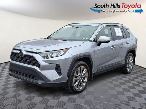 Silver Sky Metallic 2020 Toyota RAV4 XLE Premium
