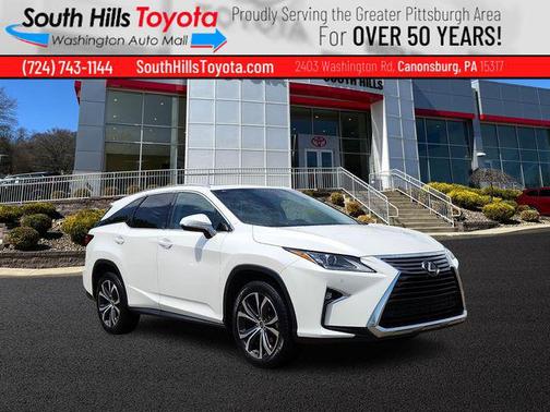 White Pearl 2019 Lexus RX 350L Premium