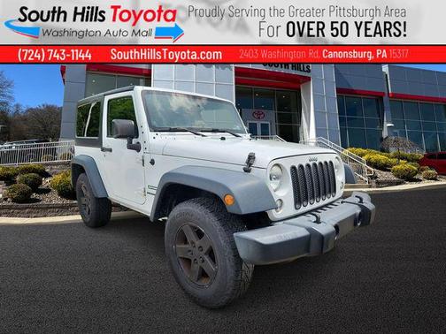 Bright White Clearcoat 2014 Jeep Wrangler Sport