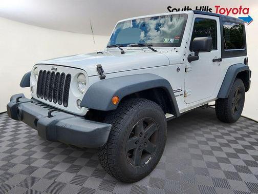 Bright White Clearcoat 2014 Jeep Wrangler Sport