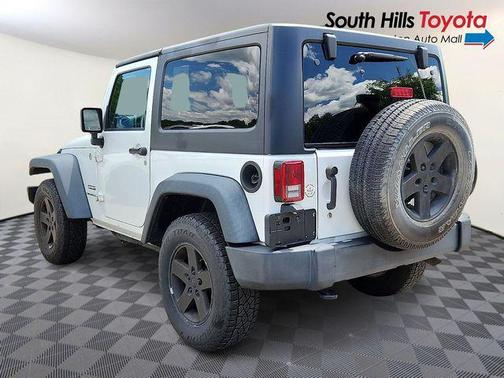 Bright White Clearcoat 2014 Jeep Wrangler Sport