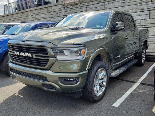 Olive Green Pearlcoat 2021 RAM 1500 Laramie