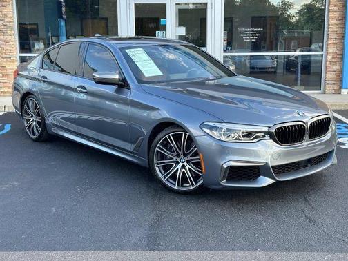 Bluestone Metallic 2018 BMW M550 i xDrive