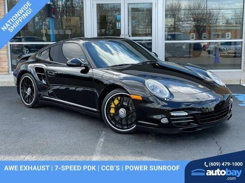Black 2012 Porsche 911 Turbo S