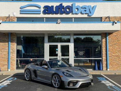 Silver 2025 Porsche 718 Spyder RS