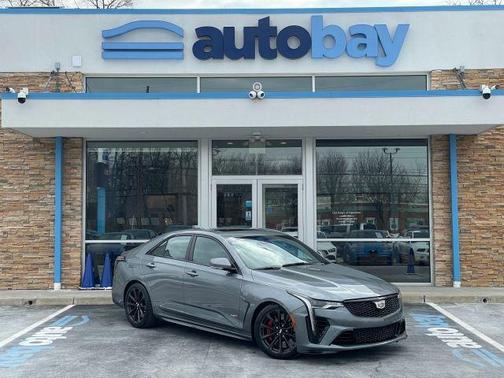 Satin Steel Metallic 2022 Cadillac CT4-V Blackwing
