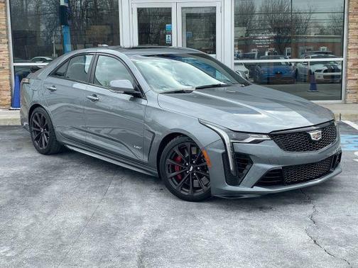 Satin Steel Metallic 2022 Cadillac CT4-V Blackwing