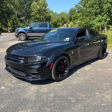 Pitch Black Clearcoat 2022 Dodge Charger SRT Hellcat Widebody