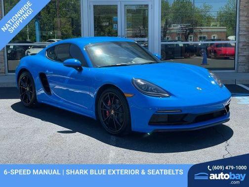 Blue 2025 Porsche 718 Cayman S