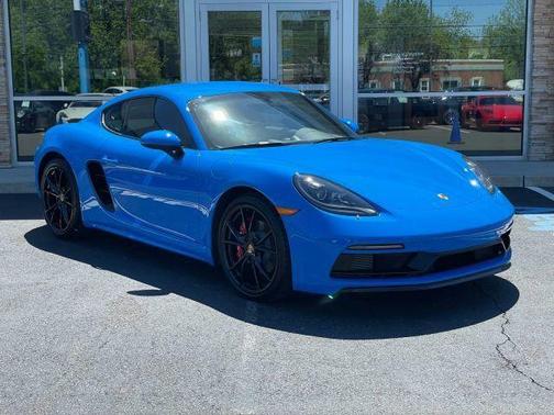 Blue 2025 Porsche 718 Cayman S
