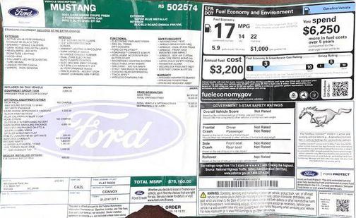 2024 Ford Mustang Dark Horse