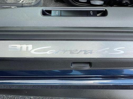 Blue 2020 Porsche 911 Carrera 4S