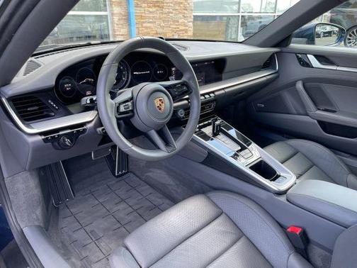 Blue 2020 Porsche 911 Carrera 4S
