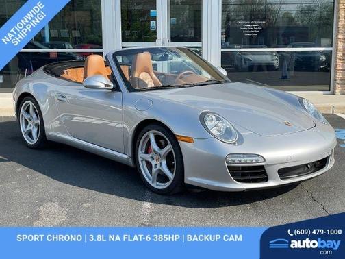 Silver 2009 Porsche 911 Carrera S Cabriolet