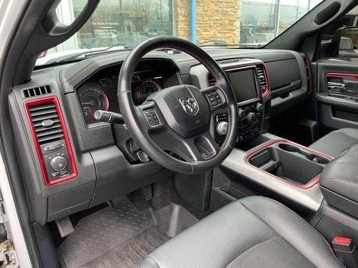Bright White Clearcoat 2017 RAM 1500 Rebel