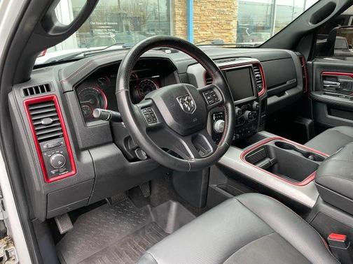 Bright White Clearcoat 2017 RAM 1500 Rebel