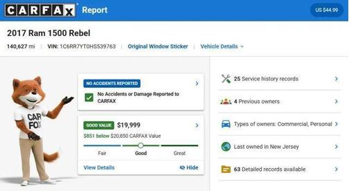 Bright White Clearcoat 2017 RAM 1500 Rebel