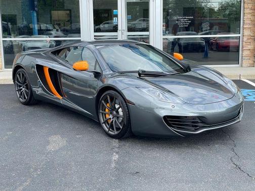 Gray 2012 McLaren MP4-12C Coupe