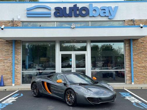 Gray 2012 McLaren MP4-12C Coupe