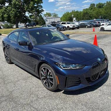 Tanzanite Blue II Metallic 2023 BMW i4 Gran Coupe M50 Hatchback