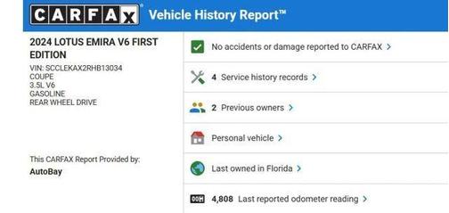 2024 Lotus Emira V6 First Edition