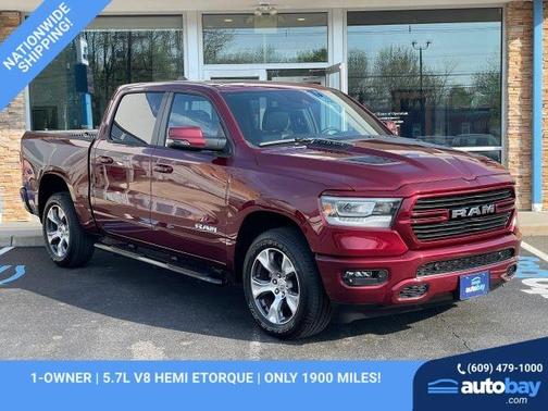 Delmonico Red Pearlcoat 2024 RAM 1500 Laramie