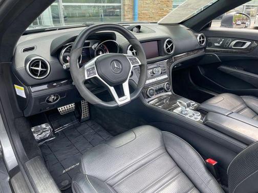 Gray 2013 Mercedes-Benz SL-Class SL 63 AMG