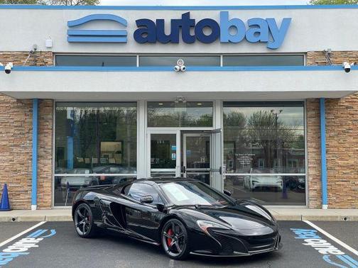 Black 2015 McLaren 650S Spider
