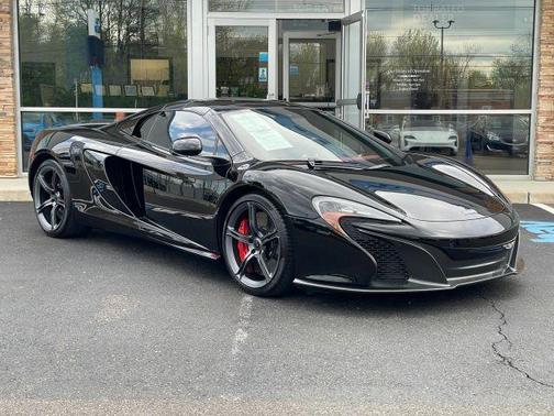 Black 2015 McLaren 650S Spider