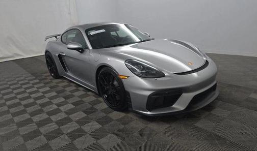 Silver 2021 Porsche 718 Cayman GT4