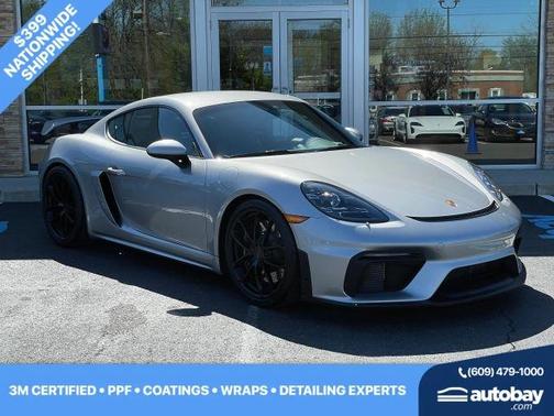 Silver 2021 Porsche 718 Cayman GT4