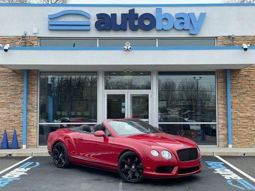 Red 2015 Bentley Continental GT V8 S