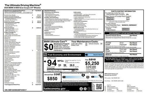 2025 BMW i4 Gran Coupe M50