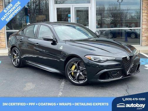 Vulcano Black Metallic 2024 Alfa Romeo Giulia Quadrifoglio