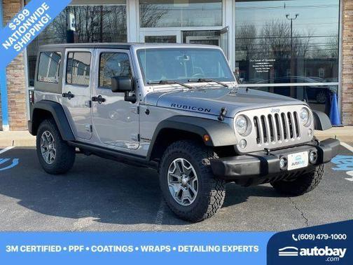 Billet Silver Metallic Clearcoat 2017 Jeep Wrangler Unlimited Rubicon