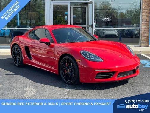 Red 2025 Porsche 718 Cayman S